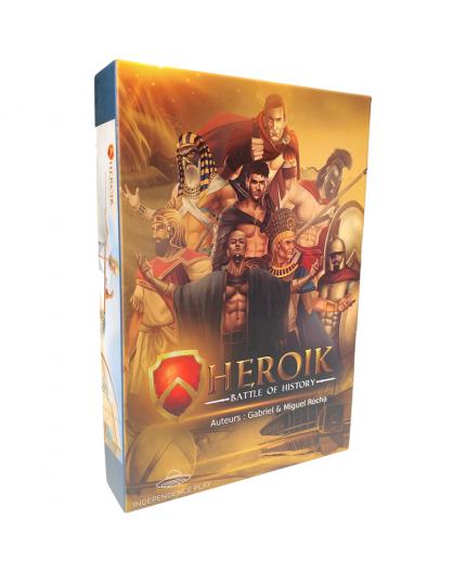 Boîte du jeu Heroik Battle of History