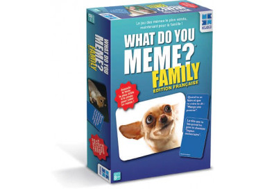 La boîte du jeu de société What Do You Meme ? Family