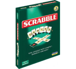 Boite du jeu Scrabble Cartes