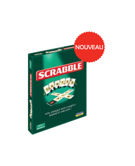 Boite du jeu Scrabble Cartes