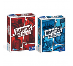 La boite du jeu de société Histoires 100 Fins Crime et Pirates