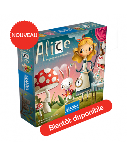 Boîte du jeu Alice au pays des merveilles