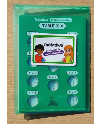 Pochette du jeu Tabladwa les tables de multiplication