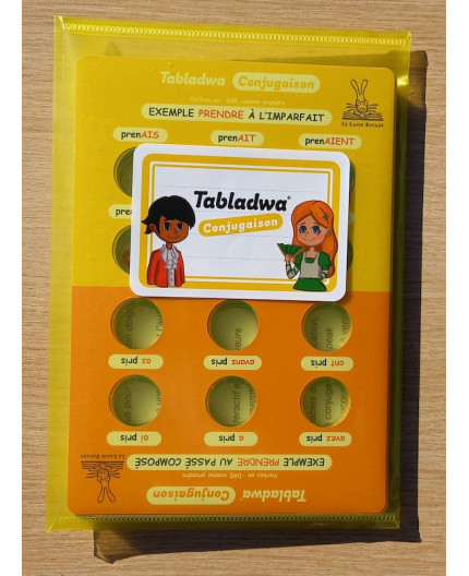 Pochette du jeu Tabladwa Conjugaison