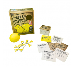 Matériel du jeu Presse Citron