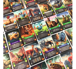 Cartes animaux du jeu Comet