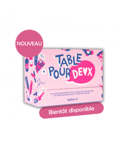 Boîte du jeu Table pour deux