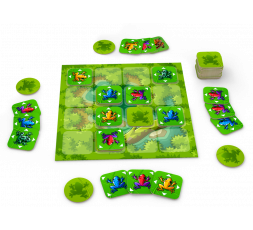 Mise en place du jeu Flipping Frogs