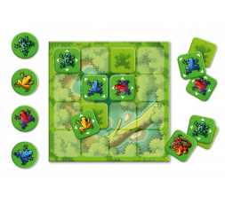 Matériel du jeu Flipping Frogs